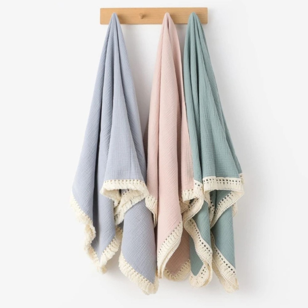 copy of Mulltuch / Spucktücher Set, 5 Stück, Grey Mist