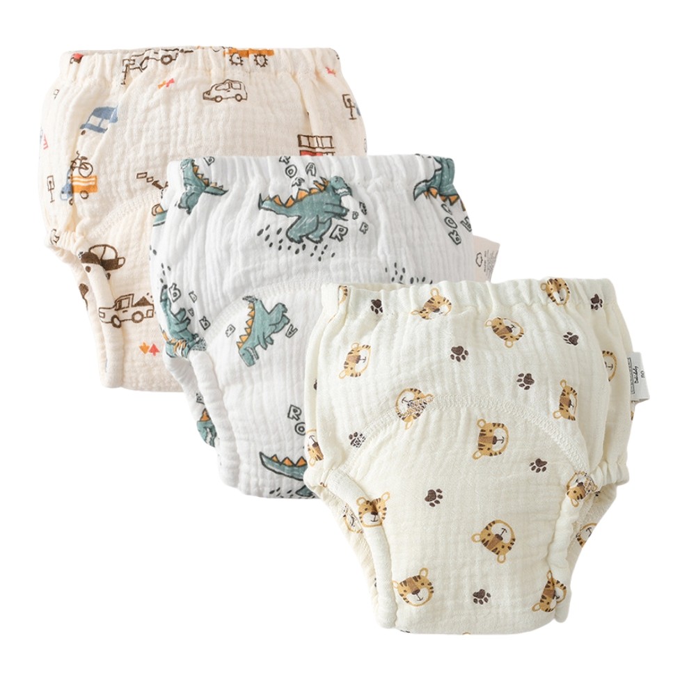 Mouleselin Poty Sentiller Culotte, garçons (3-pack)