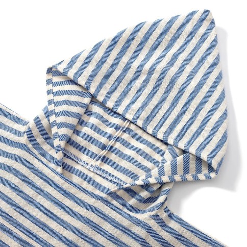 Poncho à rayures pour enfants avec péage