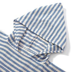 Kinder-Poncho gestreift mit Zotteln