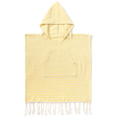 Poncho à rayures pour enfants avec péage