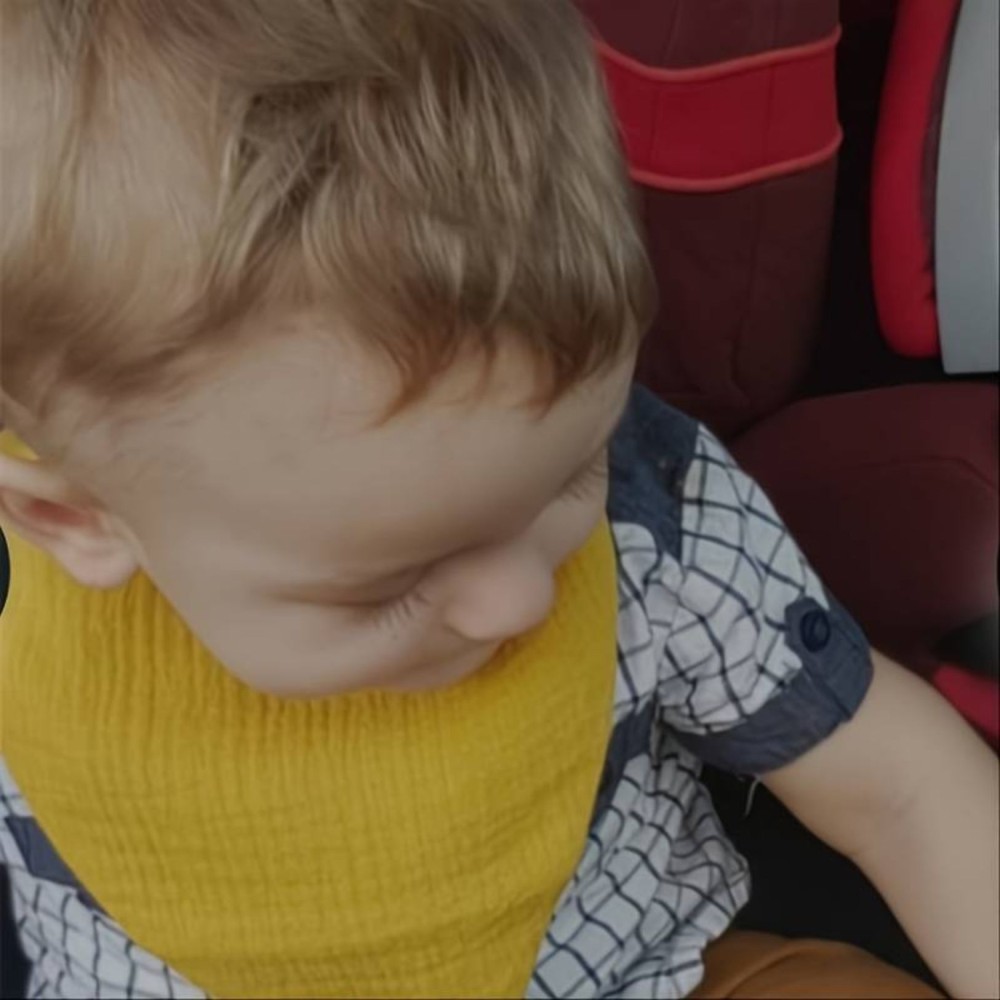 10-er Pack Baby Bandana Halstücher aus Musselin-Baumwolle