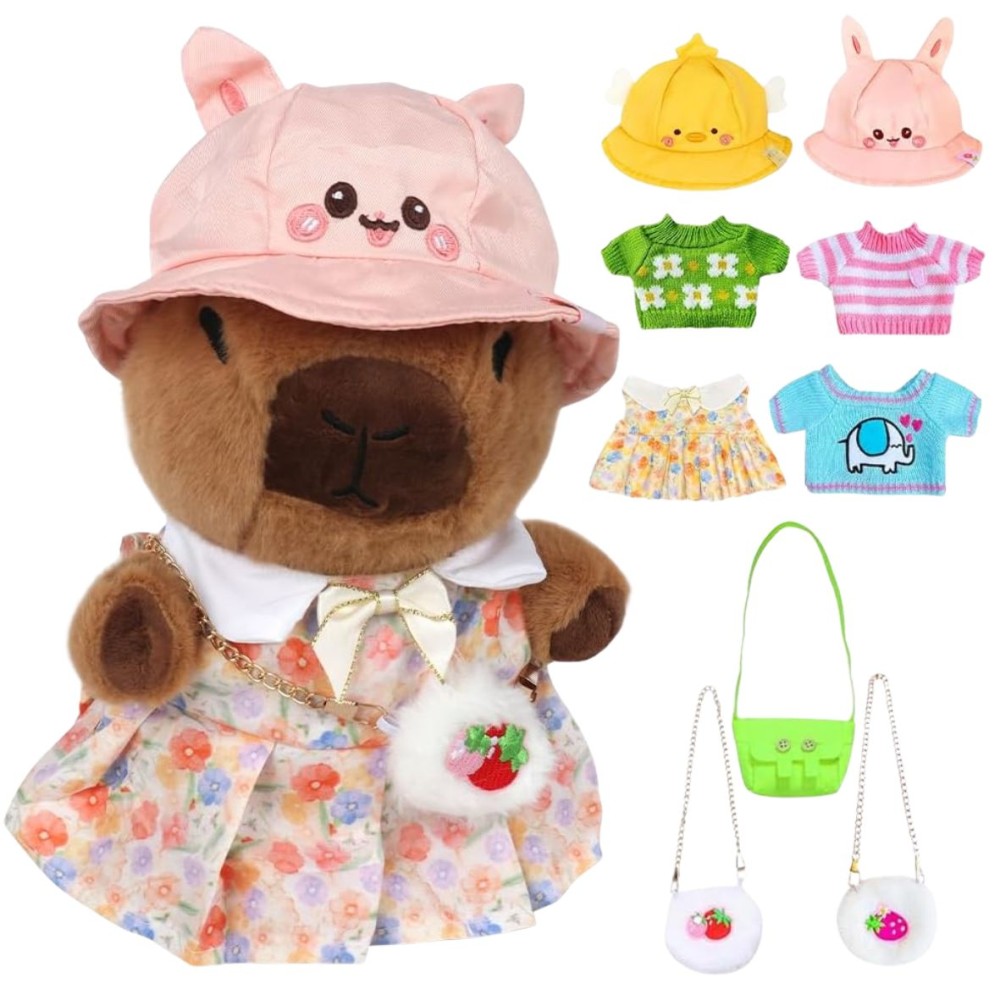 Kuscheltier / Plüschtier Capybara, Capy Girl