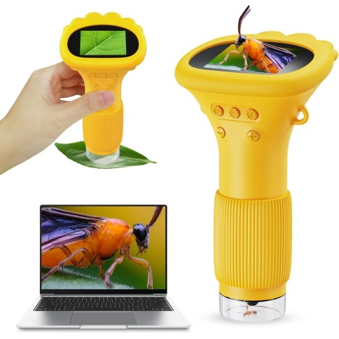Microscope pour enfants numériques avec écran