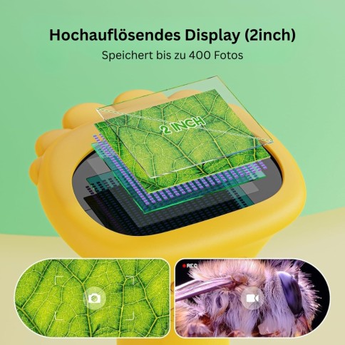 Microscope pour enfants numériques avec écran