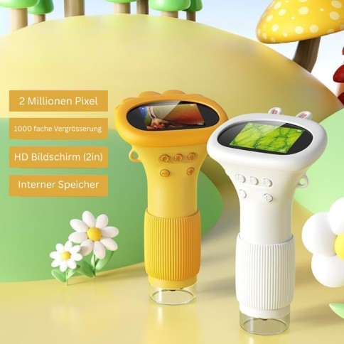 Microscope pour enfants numériques avec écran