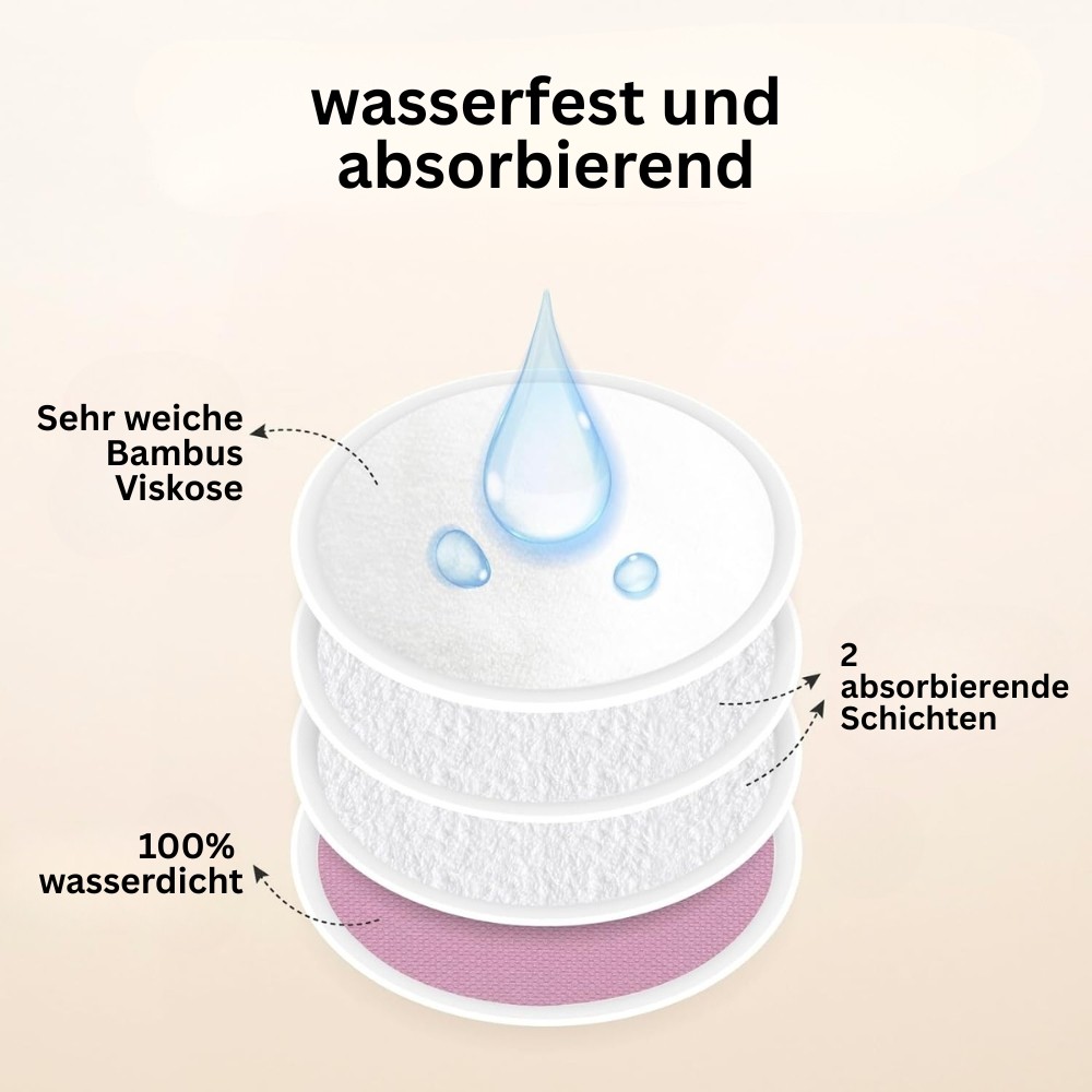 waschbare Bambus Stilleinlagen (12 Stk)