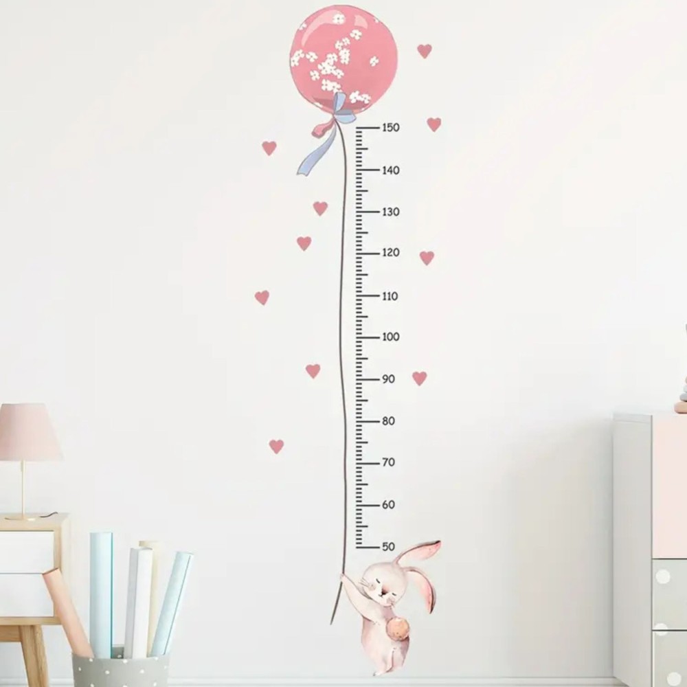 Wandsticker, Messlatte Kaninchen