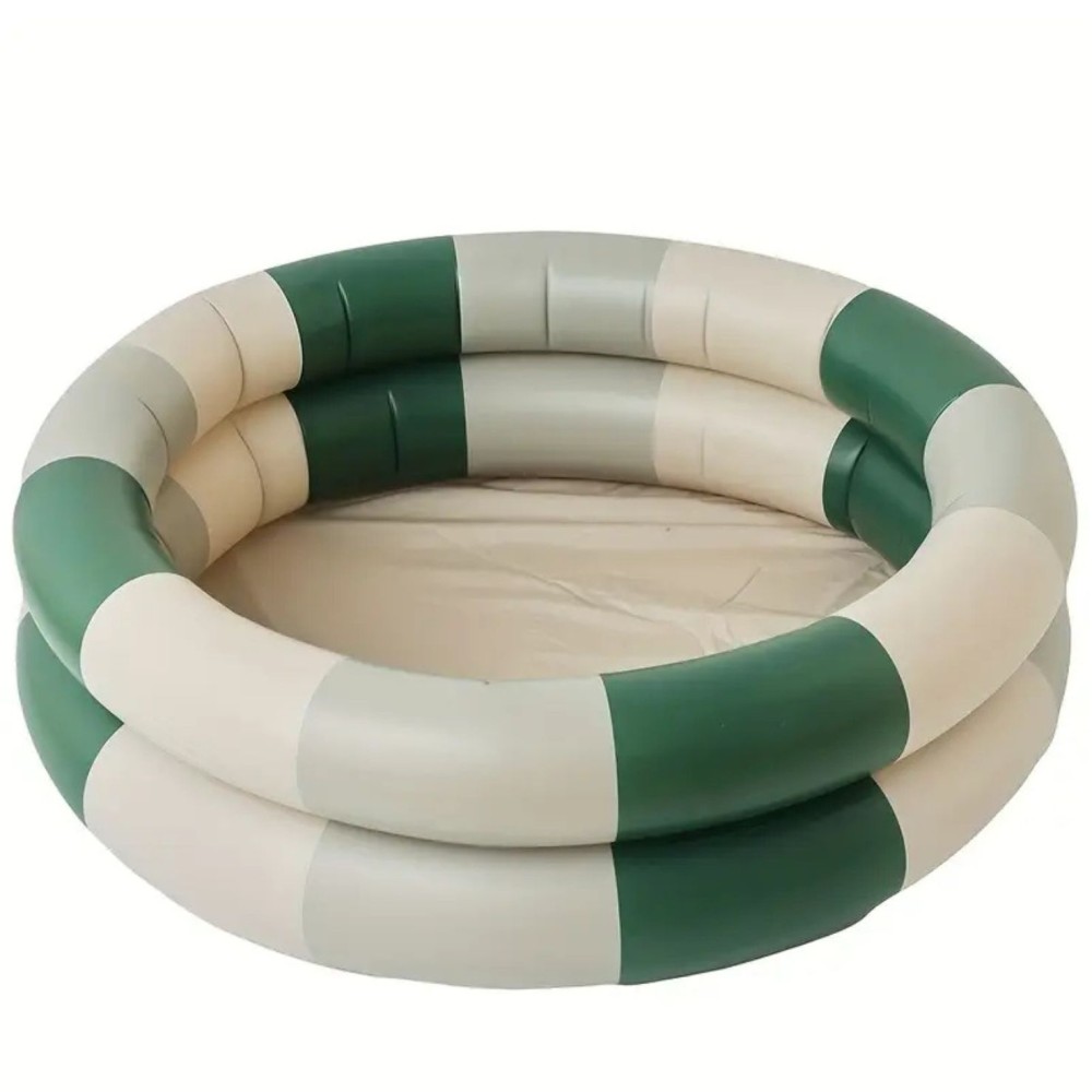 Baby aufblasbarer Pool, Forest Green/ Cream