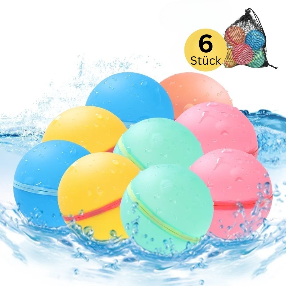 Bombes à eau réutilisables (6 pcs)