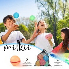 Bombes à eau réutilisables (6 pcs)