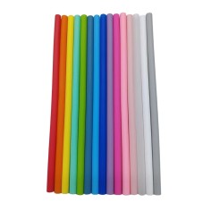 Pailles en silicone (15 pcs)