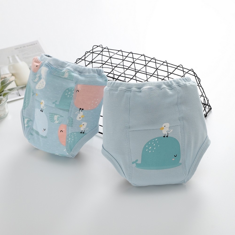 Töpfchen Lernhöschen, Wal (2er Pack)