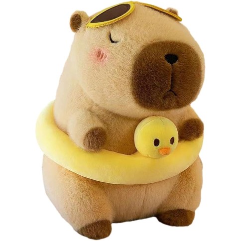 Plüschtier Kapibara / Squishmallow Capybara Plushies mit Schwimmring