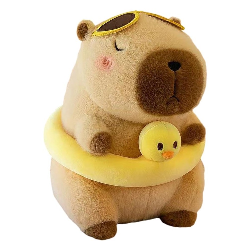 Plüschtier Kapibara / Squishmallow Capybara Plushies mit Schwimmring
