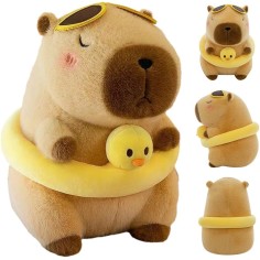Plüschtier Kapibara / Squishmallow Capybara Plushies mit Schwimmring