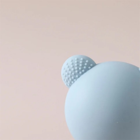Hochet de sable en silicone pour bébé