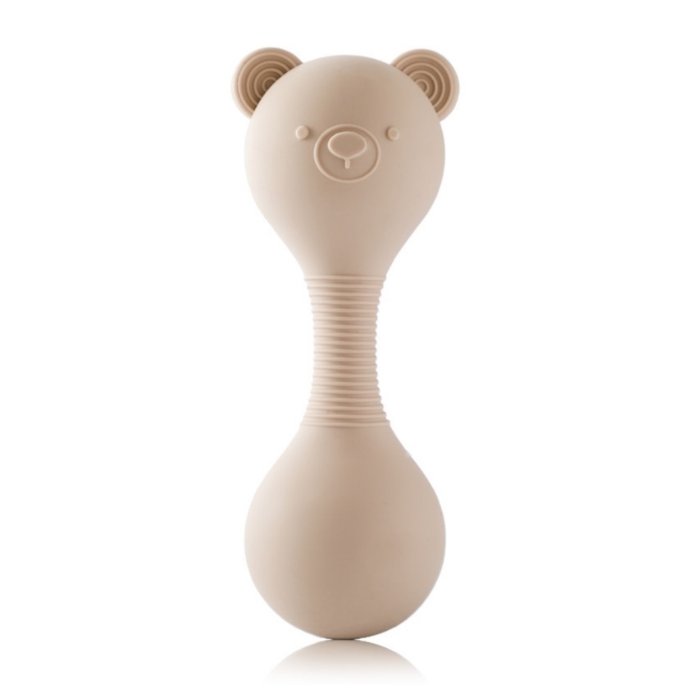 Hochet de sable en silicone pour bébé