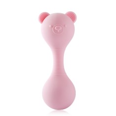 Hochet de sable en silicone pour bébé