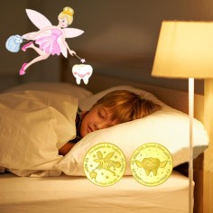 Zahnfee-Münzen – 10 Stück