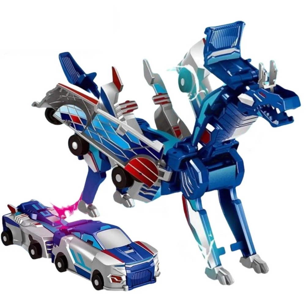 Ensemble de 2 robots voitures transformables, Dragon