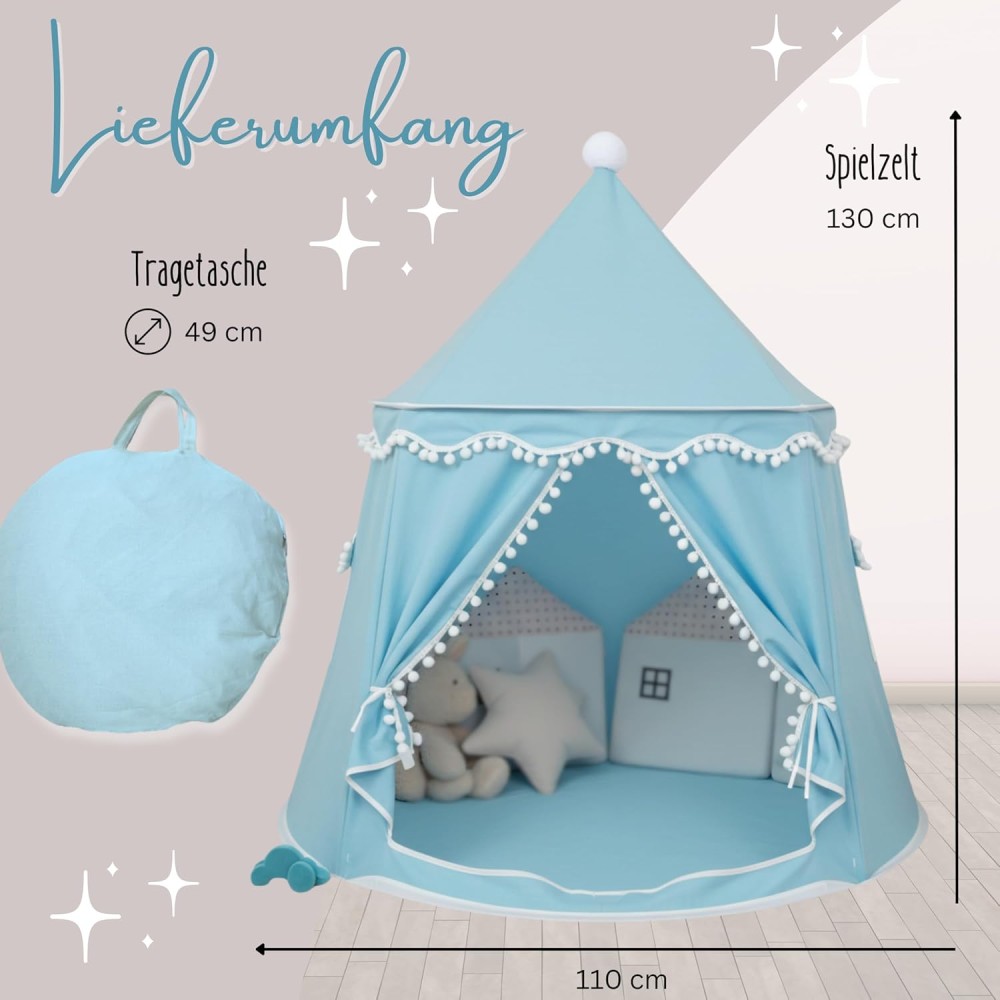Lionherz of Spielhaus/ Spielzelt, Blau