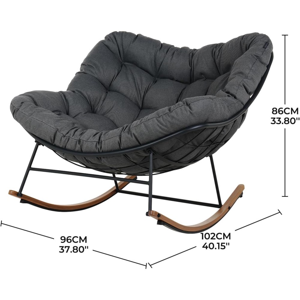 copy of Schaukelstuhl/ Schaukelsessel, Ivory