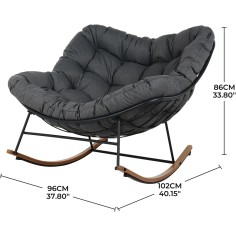 copy of Schaukelstuhl/ Schaukelsessel, Ivory