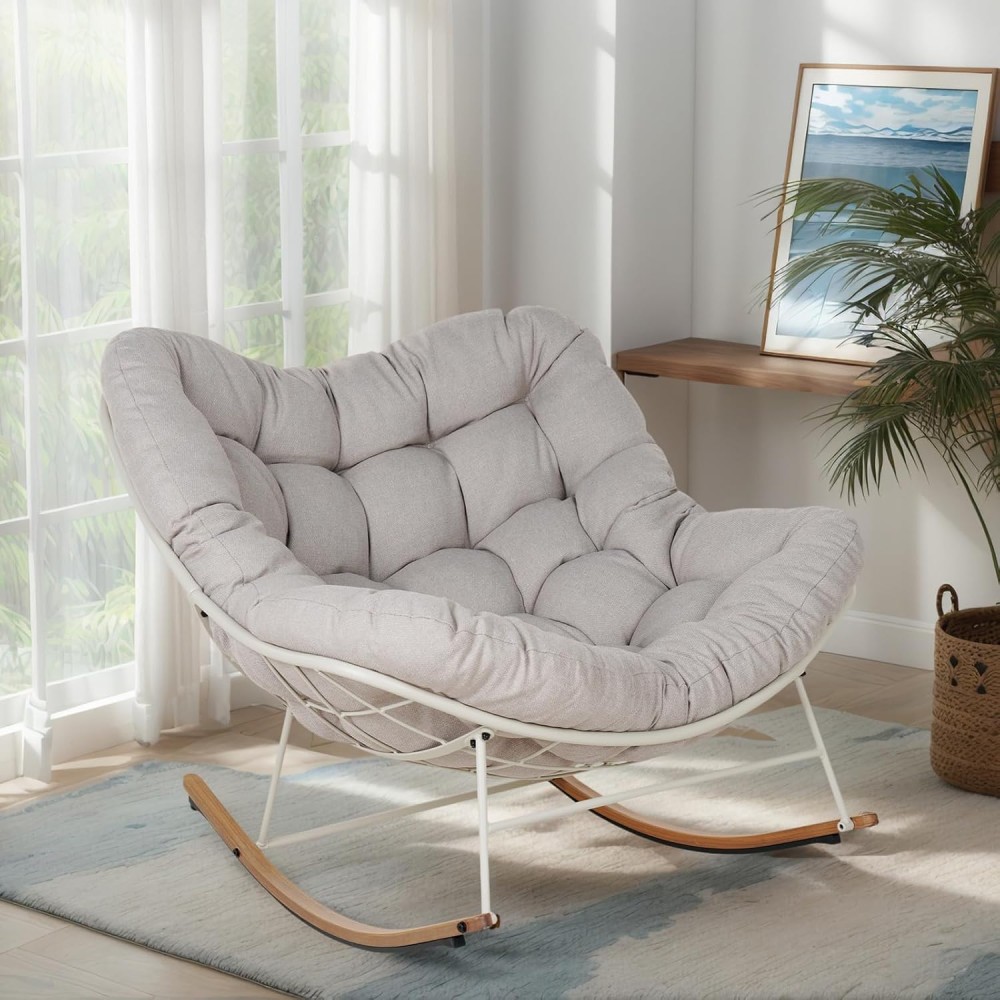 copy of Schaukelstuhl/ Schaukelsessel, Ivory