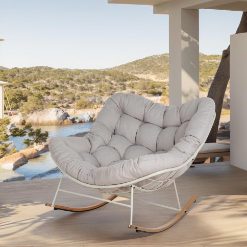 copy of Schaukelstuhl/ Schaukelsessel, Ivory