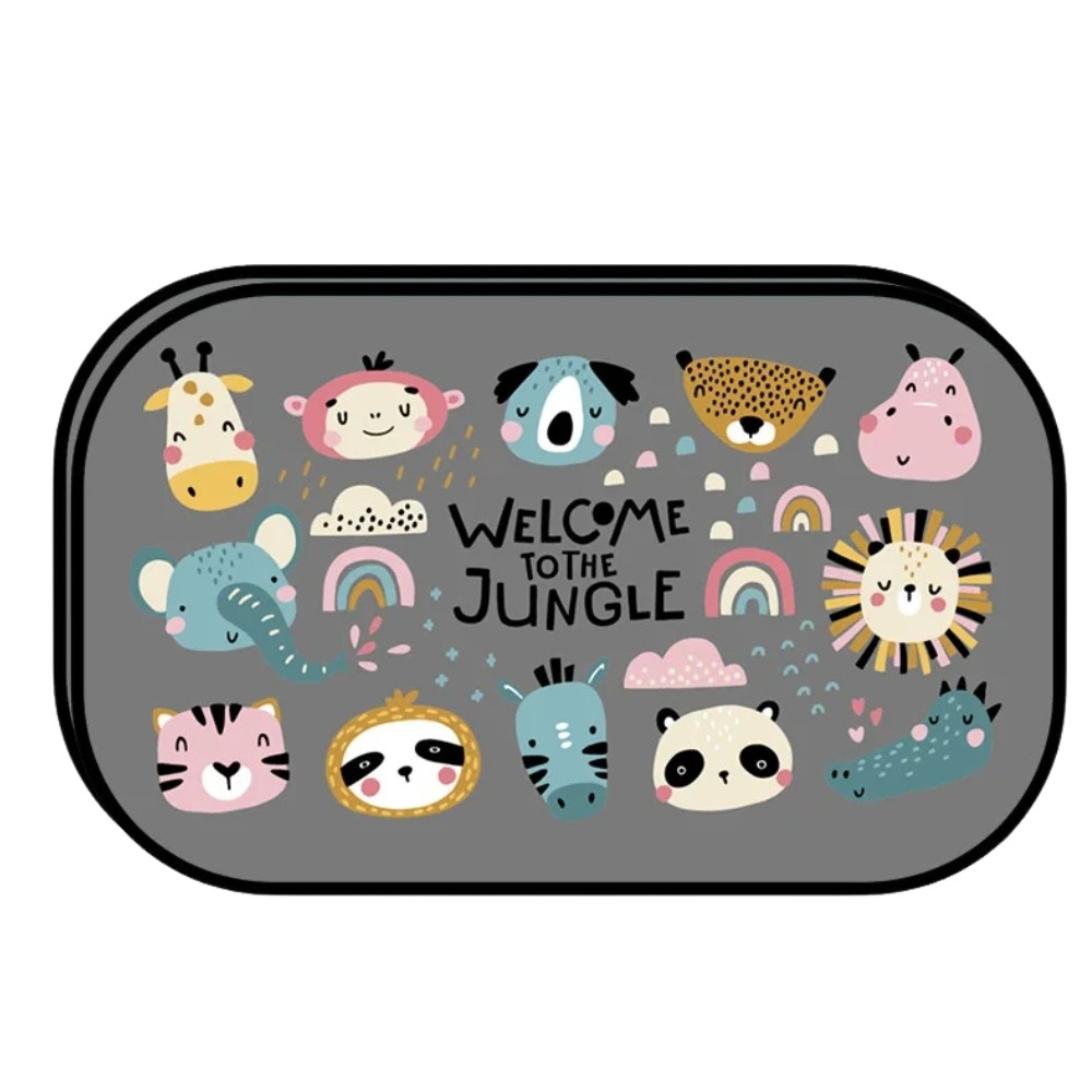 Visière solaire pour la voiture (2 pièces) Animaux Jungle