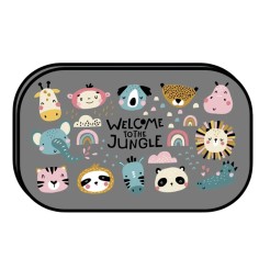 Visière solaire pour la voiture (2 pièces) Animaux Jungle