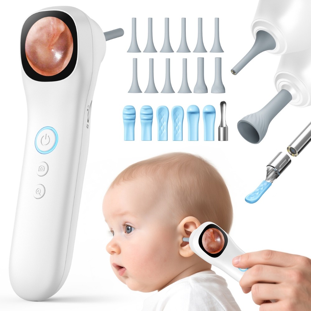 Otoscopie numérique et nettoyage des oreilles pour enfants