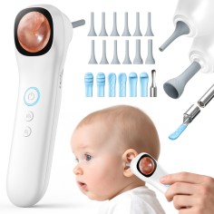 Otoscopie numérique et nettoyage des oreilles pour enfants