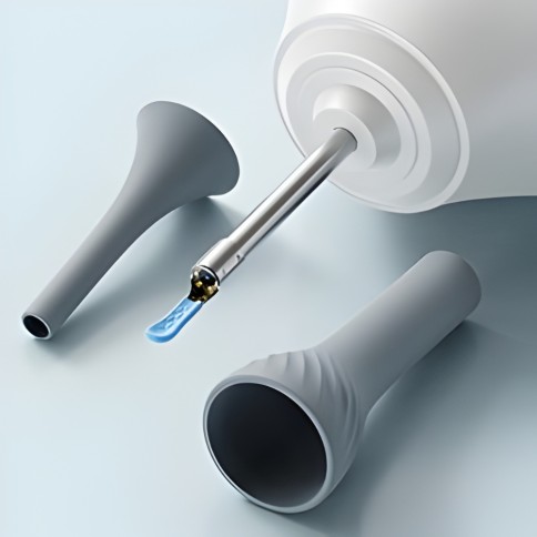 Otoscopie numérique et nettoyage des oreilles pour enfants