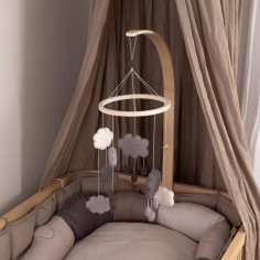 Mobilehalter Wooden Edition