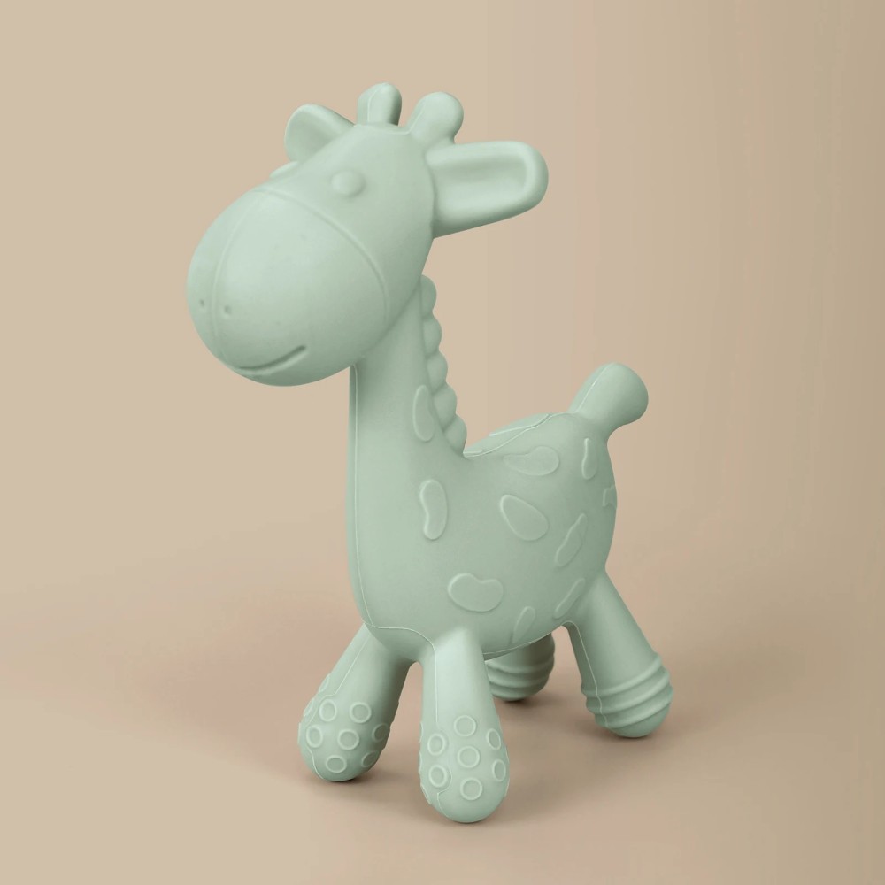 Anneau de dentition en silicone – petite girafe