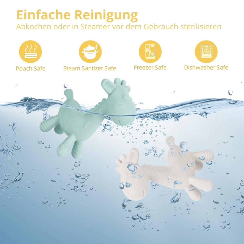 Silikon Beisstierchen Zahnungshilfe Giraffe