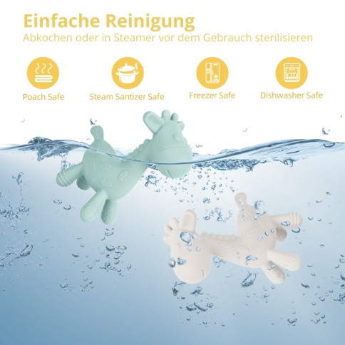 Silikon Beisstierchen Zahnungshilfe Giraffe
