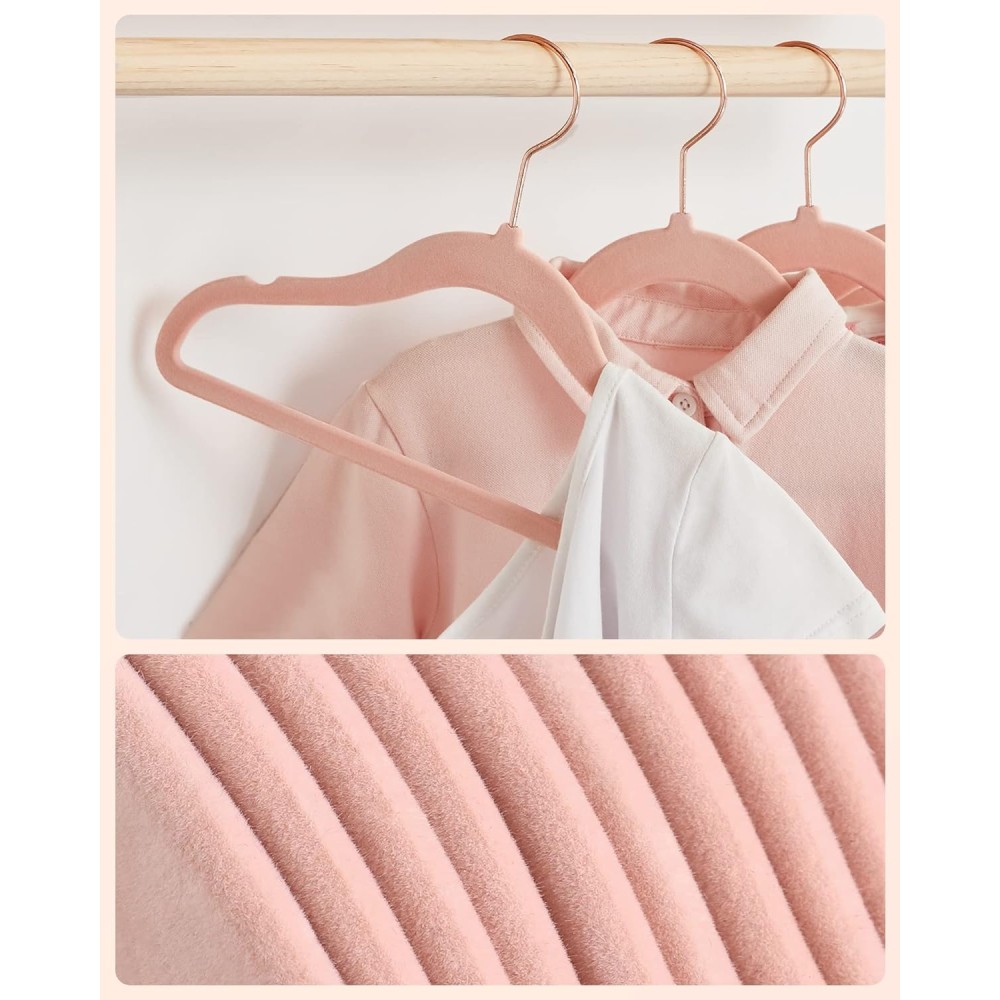 Kinder Kleiderbügel 15er Set, Rosa