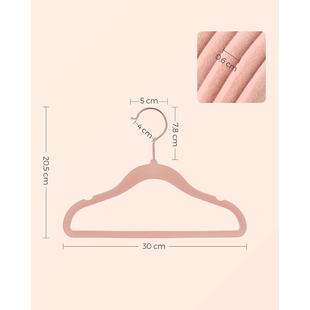 copy of Kinder Kleiderbügel 15er Set, Pink