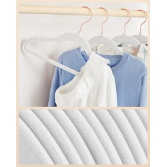 Kinder Kleiderbügel 15er Set, Ivory