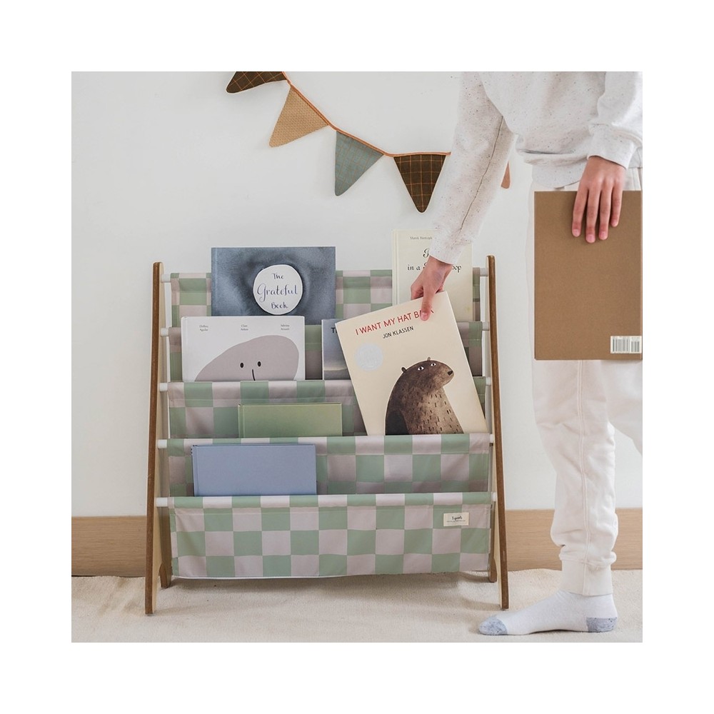 copy of Bücherregal, Blueberry Ivory