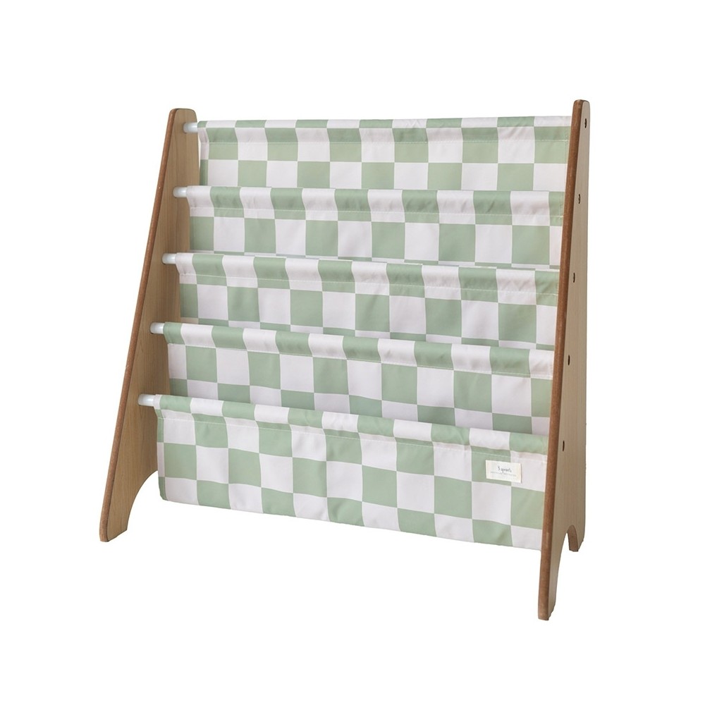 Bücherregal Checkerboard, Grün