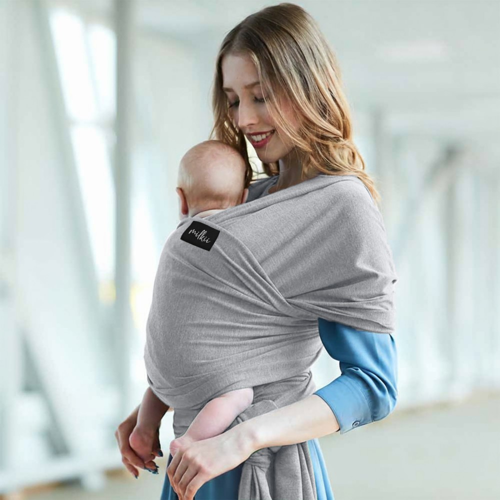 Écharpe de portage en coton pour bébé