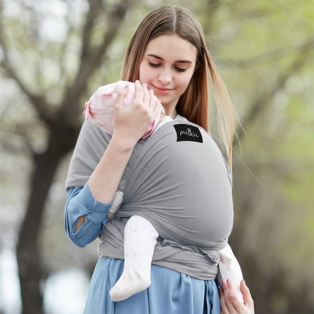 Écharpe de portage en coton pour bébé