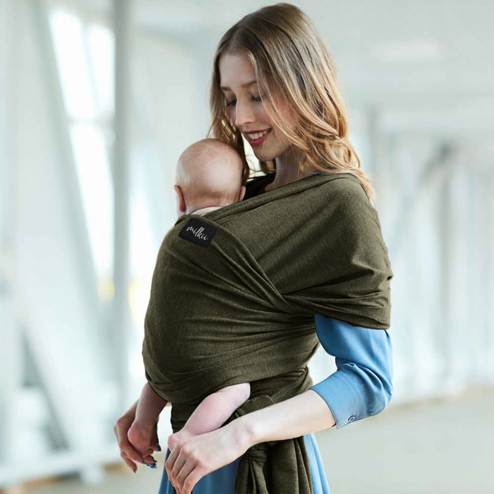 Écharpe de portage en coton pour bébé