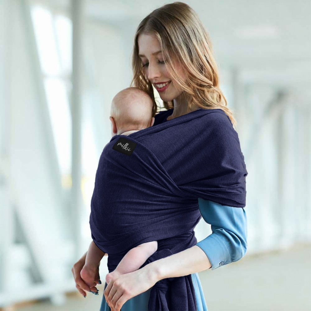 Écharpe de portage en coton pour bébé