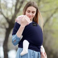 Écharpe de portage en coton pour bébé