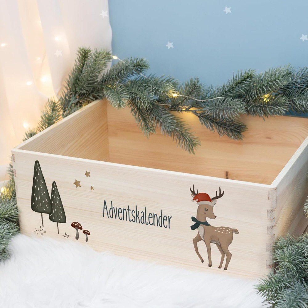copy of Adventskalender DYI mit Jutetaschen zum Aufhängen